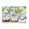 Ooly Water Amaze Water Reveal Boards - Helpful Vehicles (13 PC Set)
