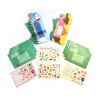 Ooly Tiny Tadas! Note Cards & Sticker - Playful Pups (Set of 16)