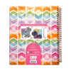 Ooly Artful Notes Notebook: Reverse Color, Take Notes - Geoscape (8" x 10", 100 Pages)