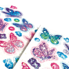 Ooly Stickiville Stickers: Glittery Butterflies - Skinny (2 Sheets)