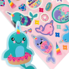 Ooly Stickiville Stickers: Nom Nom Narwhals - Scented (2 Sheets & 6 Die-Cut)