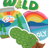 Ooly Stickiville Stickers: Wild Outdoors - Vinyl (Set of 4)