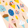 Ooly Stickiville Stickers X Suzy: Ice Cream - Skinny (2 Sheets)