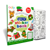 Ooly Color-in' Sticker Book - Jolly Cheer Doodles
