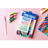 Ooly Paintology Acrylic Paints + 2 Brushes - Classic Colors (14 pcs Set)