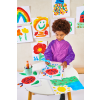 Ooly Easy Squeezy Squeezable Poster Paint Brushes - Set of 6 Colors
