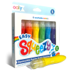 Ooly Easy Squeezy Squeezable Poster Paint Brushes - Set of 6 Colors