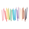Ooly Color Together Colored Pencils - Set of 24 (18 Classic & 6 Skin Tone Colors)