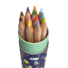 Ooly Draw 'n' Doodle Mini Colored Pencils + Sharpener -Set of 12, Display of 16