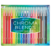 Ooly Chroma Blends Watercolor Brush Markers - Set of 18