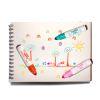 Ooly Jumbo Jots: Dual Tip Cone & Stamp Markers - Unicorn (Set of 8)