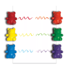 Ooly Cuddly Cubs Bear Finger Crayons - Set of 6