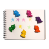 Ooly Unicorn Party: Finger Crayons (Set of 6)