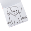 Ooly Carry Along Crayon & Coloring Book Kit - Pet Pals (Set of 10)