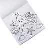 Ooly Carry Along Crayon & Coloring Book Kit - Sea Life (Set of 10)
