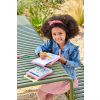 Ooly Carry Along Crayons & Coloring Book Kit - Garden Pals (Set of 10)