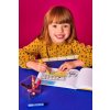 Ooly x Peanuts: Snoopy School Coloring Travel Kit (9 Crayons & 48 Coloring Pages) *
