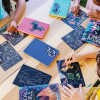 Ooly Scratch & Scribble Art Kit: Fantastic Dragons - 10 PC Set