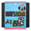 Ooly Scratch & Scribble Art Kit: Princess Garden - 10 PC Set