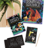 Ooly Mini Scratch & Scribble Art Kit: Friendly Fish - 7 PC Set