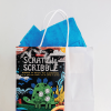 Ooly Mini Scratch & Scribble Art Kit: Dino Days - 7 PC Set