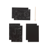 Ooly Mini Scratch & Scribble Art Kit: Dino Days - 7 PC Set