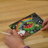 Ooly Mini Scratch & Scribble Art Kit: Jungle Fun - 7 PC Set