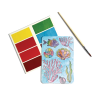 Ooly Scenic Hues D.I.Y. Watercolor Art Kit - Ocean Paradise (17 PC Set)