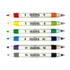 Ooly Colortopia Paint Marker By Number Kit - Epic Adventures (8 PC Set)