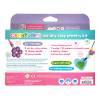Ooly Creatibles: Air Dry Clay Jewelry Kit - Blissful Blooms (Set of 6 Colors + Accessories)