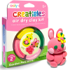 Ooly Creatibles: Air Dry Clay BFFs Kit - Garden Pals (Set of 4 Colors)