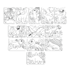 Ooly Undercover Art Hidden Patterns Coloring Activity - Dino Tales