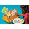 Ooly Playful Painters: Easy Watercolor Painting Kit - Chills & Thrills Dinos. (25 PC Set)