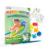 Ooly Playful Painters: Easy Watercolor Painting Kit - Chills & Thrills Dinos. (25 PC Set)