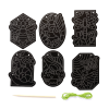Ooly Mini Scratch & Scribble: Window Banner Kit - Garden (8 PC Set)