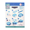 Ooly Creatibles D.I.Y Air Dry Clay Car Kit - Speedy Shark