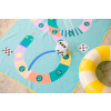Quut Microfibre Play Towel (L) - Snakes & Ladders