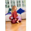 Quut Inflatable Hoppi Bouncing Bunny (Burgundy)