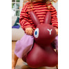 Quut Inflatable Hoppi Bouncing Bunny (Burgundy)