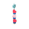 Quut Bath Toy Threading Set Beedi - Hearts