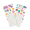 Ooly Tattoo Palooza Nail Stickers & Temporary Tattoos - Sweet Shop (Set of 4 Sheets Total)