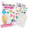 Ooly Tattoo Palooza Nail Stickers & Temporary Tattoos - Sweet Shop (Set of 4 Sheets Total)