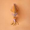 X) Studio Roof Sea Creature (L) - Amber Langoustine