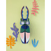 X) Studio Roof Insect (L) - Antler Beetle
