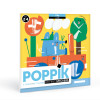 Poppik Sticker Cards Set - Baby - CDU Box Nature
