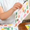 Poppik Sticker Cards Set - Baby - CDU Box Nature