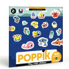 Poppik Sticker Cards Set - Baby - CDU Box Animals