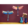 Studio Roof Insect (L) - Pink Dragonfly