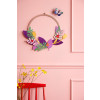 X) Studio Roof Wreath - Blossom w/Butterfly