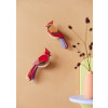 Studio Roof Garden Birds - Cardinals